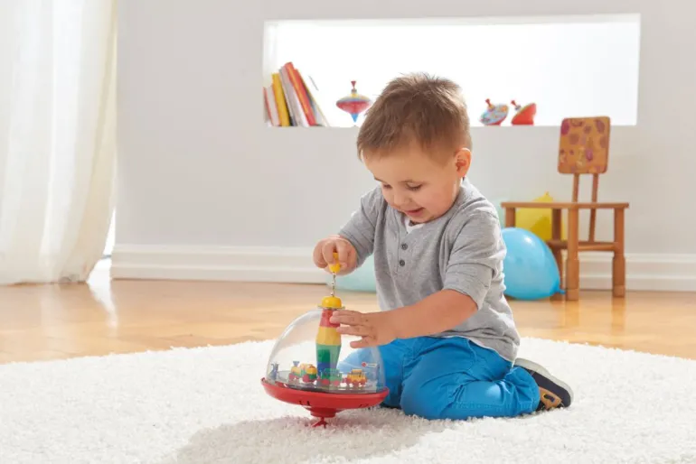 LENA® - Panoramakreisel Eisenbahn mit Sound | Teddy Toys Kinderwelt