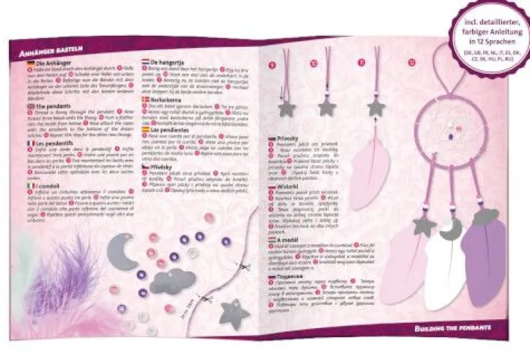 LENA Bastelset ''Traumfänger'', ab 8 Jahre | Teddy Toys Kinderwelt