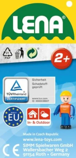 LENA® TRUXX - Polizei mit Zubehör | Teddy Toys Kinderwelt