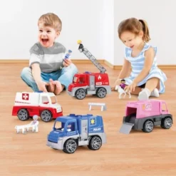 LENA® TRUXX - Polizei mit Zubehör | Teddy Toys Kinderwelt