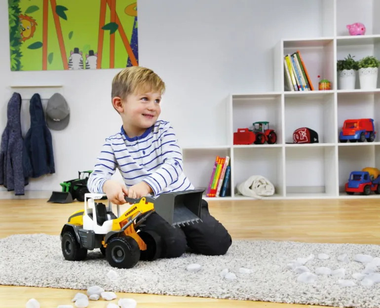 LENA® Worxx - Radlader Modell Liebherr L538 Litronic | Teddy Toys Kinderwelt