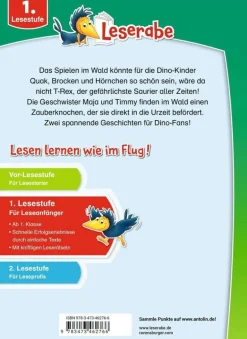 Leserabe Stufe 1 - Rabenstarke Dinogeschichten | Teddy Toys Kinderwelt