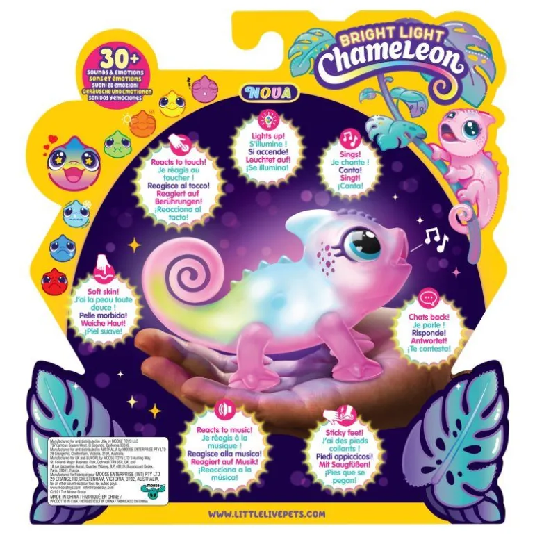 Little Live Pets - Chamäleon Pink | Teddy Toys Kinderwelt