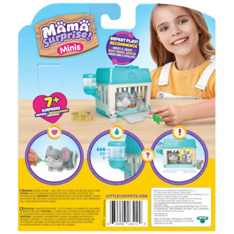 LITTLE LIVE PETS - Mama Surprise Mini-Spielset - Maus | Teddy Toys Kinderwelt