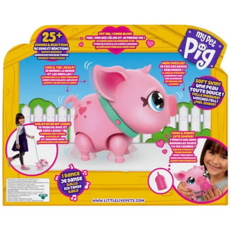 LITTLE LIVE PETS - Mein Hausschwein - Piggly | Teddy Toys Kinderwelt
