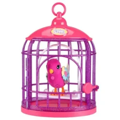 LITTLE LIVE PETS Lil Bird & Vogelkäfig - Tiara Twinkles | Teddy Toys Kinderwelt