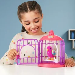 LITTLE LIVE PETS Lil Bird & Vogelkäfig - Tiara Twinkles | Teddy Toys Kinderwelt