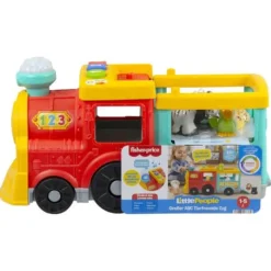 Little People Großer ABC Tierfreunde Zug zum Anschieben deutsche | Teddy Toys Kinderwelt