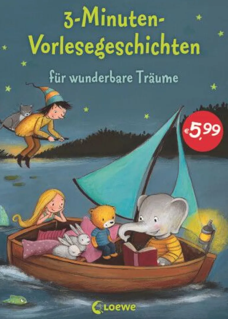 Loewe Verlag - 3-Minuten-Vorlesegeschichten für wunderbare Träume | Teddy Toys Kinderwelt