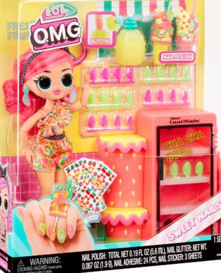 L.O.L. Surprise OMG Sweet Nails™ - Pinky Pops Fruit Shop | Teddy Toys Kinderwelt
