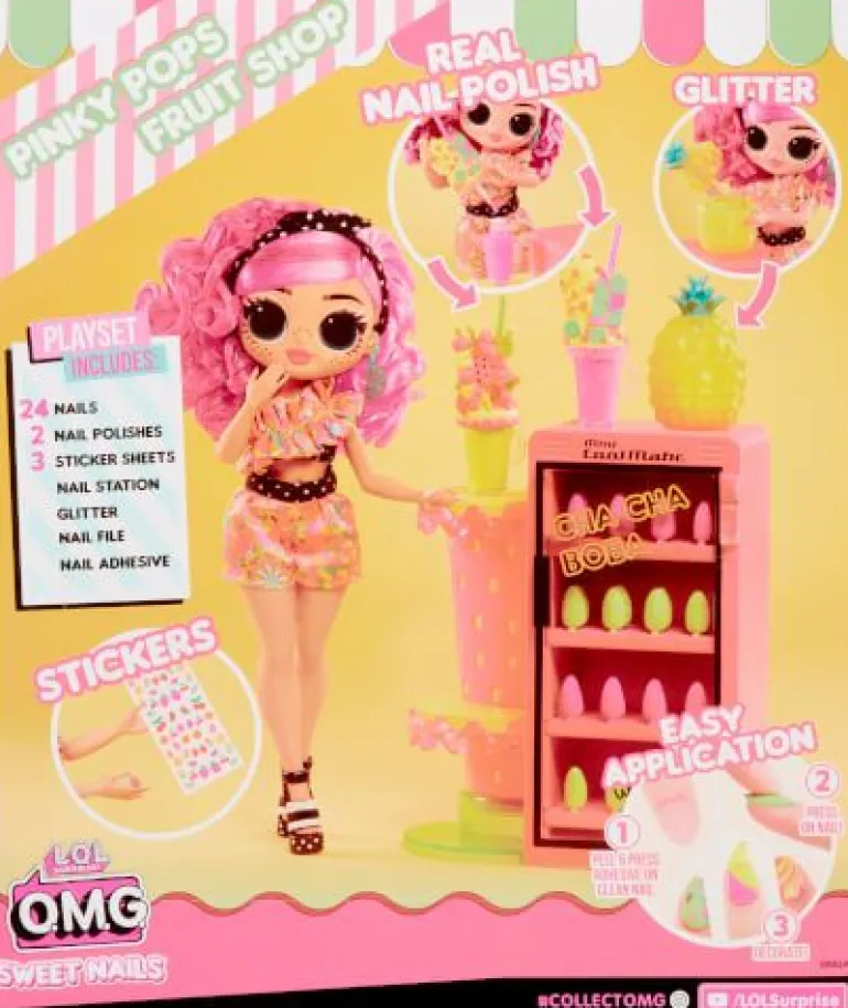 L.O.L. Surprise OMG Sweet Nails™ - Pinky Pops Fruit Shop | Teddy Toys Kinderwelt