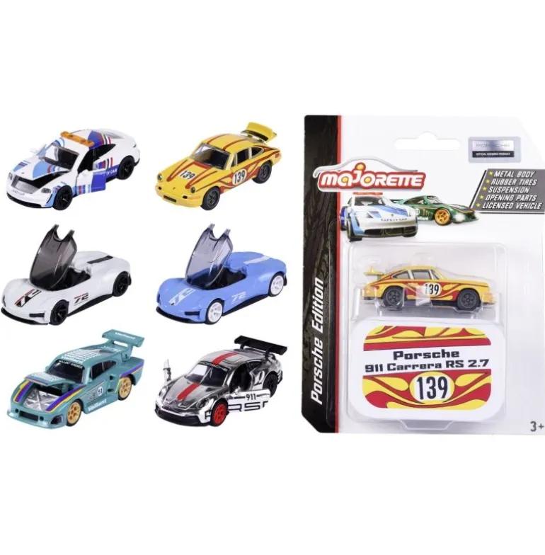 Majorette - Porsche Deluxe Auto (1 Stück), sortiert | Teddy Toys Kinderwelt
