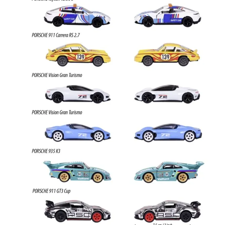 Majorette - Porsche Deluxe Auto (1 Stück), sortiert | Teddy Toys Kinderwelt