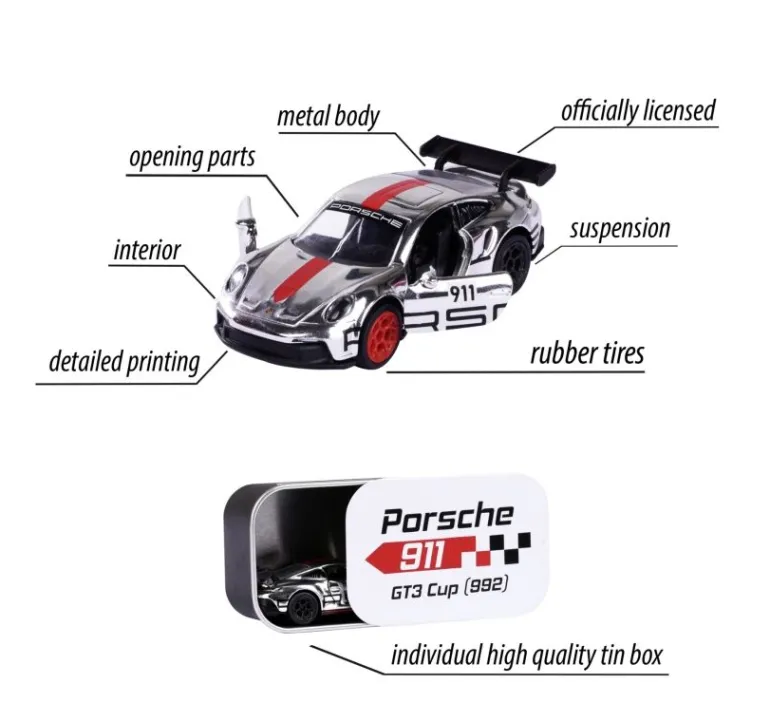 Majorette - Porsche Deluxe Auto (1 Stück), sortiert | Teddy Toys Kinderwelt