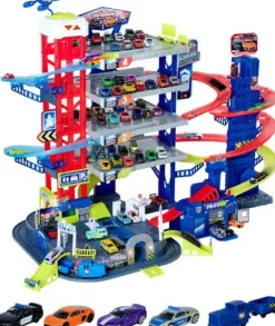 Majorette Super Chase Center+5 vehicles | Teddy Toys Kinderwelt
