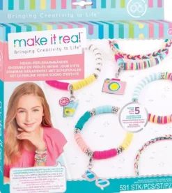 Make It Real - Heishi-Perlenarmbänder | Teddy Toys Kinderwelt