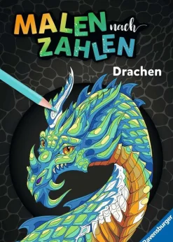 Malen nach Zahlen - Drachen, 48948 | Teddy Toys Kinderwelt
