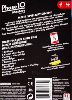 Mattel - Phase 10 Masters Kartenspiel | Teddy Toys Kinderwelt
