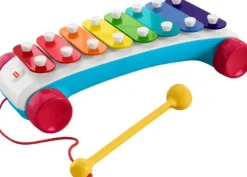 Mattel CMY09 Fisher-Price Xylophon zum Ziehen, ab 18 Monaten | Teddy Toys Kinderwelt