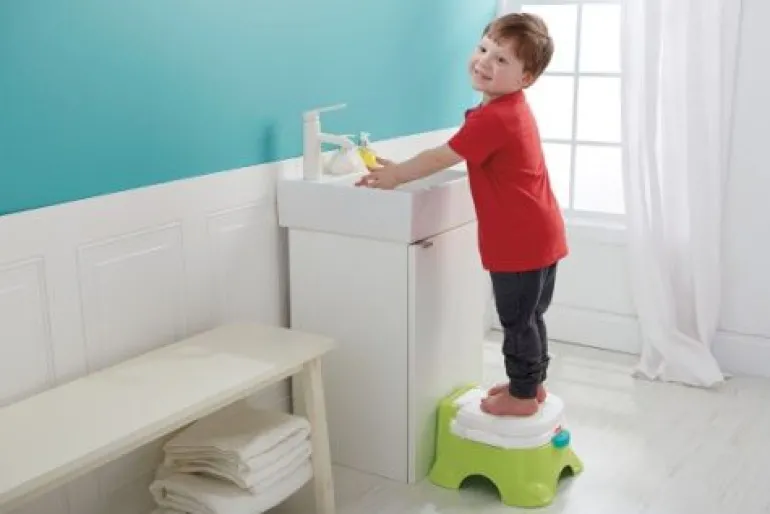 Mattel Fisher Price Flitterbytes Lerntöpfchen & Fußbank | Teddy Toys Kinderwelt