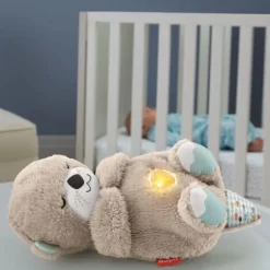 Mattel Fisher-Price FXC66 Schlummer-Otter | Teddy Toys Kinderwelt