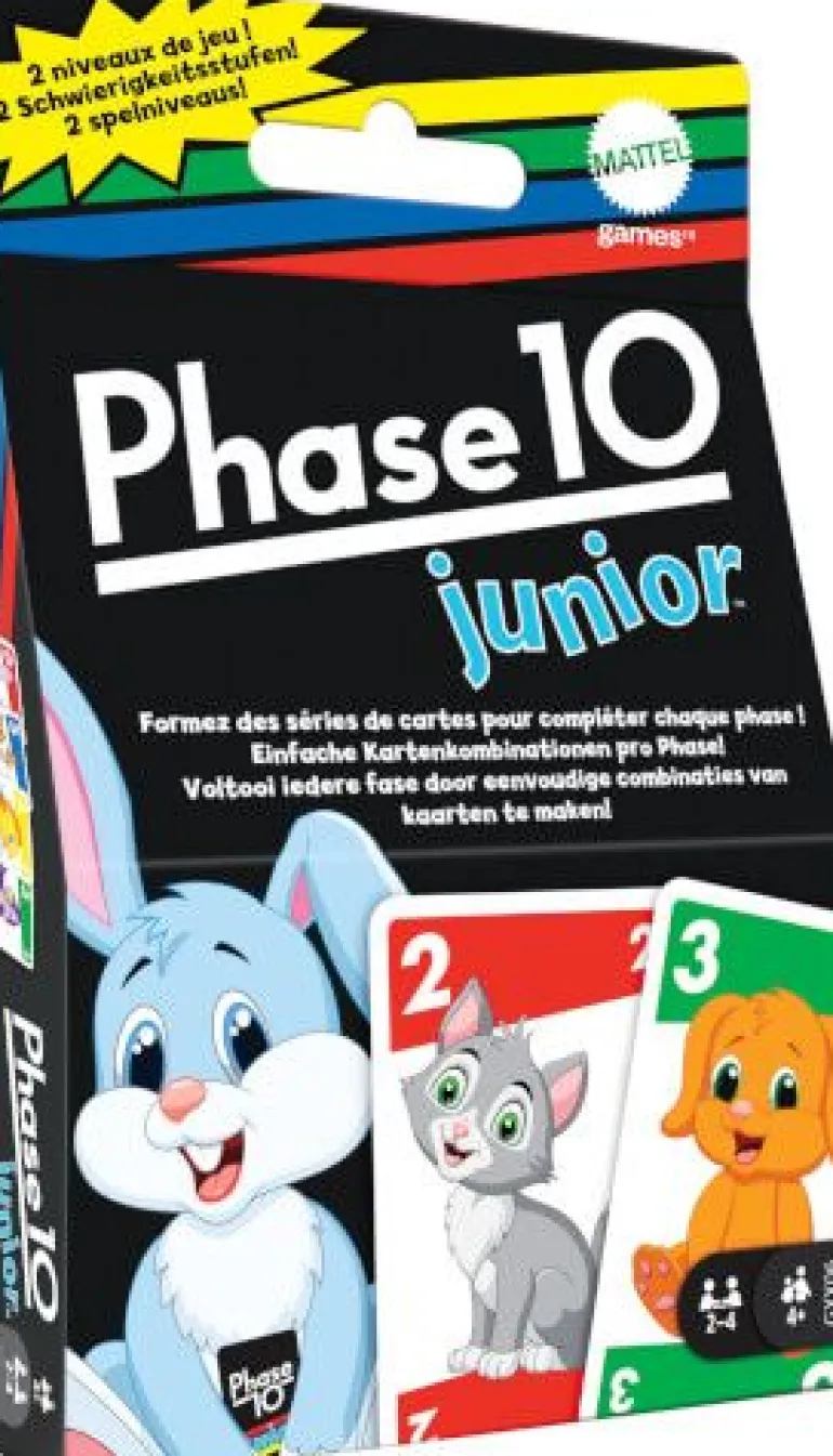 Mattel GXX06 Phase 10 Junior (D/F) | Teddy Toys Kinderwelt
