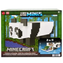 Mattel HLL25 MINECRAFT MOB HEAD MINI PANDA PLAYSET | Teddy Toys Kinderwelt