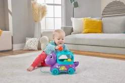 Mattel HNR54 Fisher-Price Bällespaß Nachzieh-Dino (D) | Teddy Toys Kinderwelt