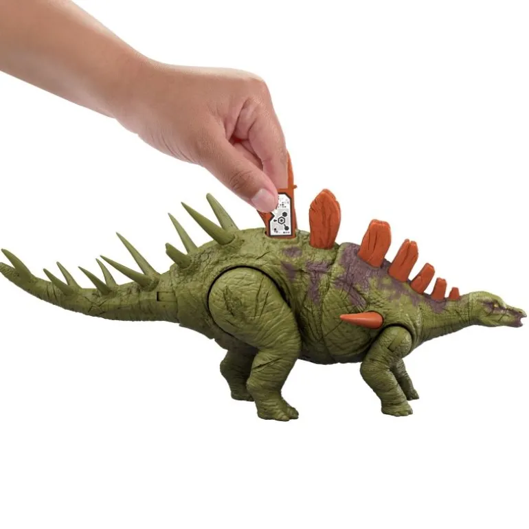 Mattel Jurassic World - Wild Roar Kentrosaurus | Teddy Toys Kinderwelt