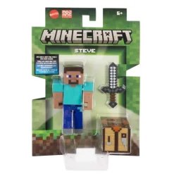 Mattel Minecraft - Core Figur Steve, 8 cm | Teddy Toys Kinderwelt