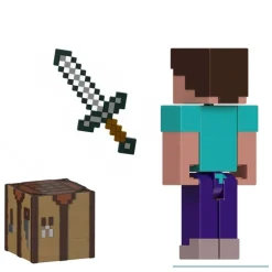 Mattel Minecraft - Core Figur Steve, 8 cm | Teddy Toys Kinderwelt