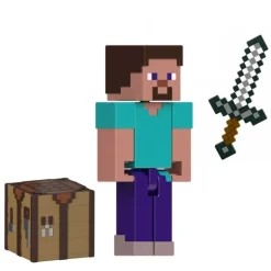 Mattel Minecraft - Core Figur Steve, 8 cm | Teddy Toys Kinderwelt