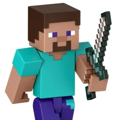Mattel Minecraft - Core Figur Steve, 8 cm | Teddy Toys Kinderwelt