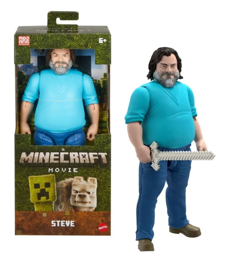 Mattel Minecraft Movie - Large Steve | Teddy Toys Kinderwelt