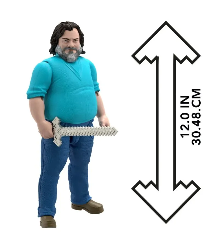 Mattel Minecraft Movie - Large Steve | Teddy Toys Kinderwelt
