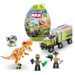 MAX Build More - Dino Adventure T-Rex Attack (310 Steine) | Teddy Toys Kinderwelt