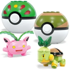 MEGA Pokémon 4 Pflanzen-Typ Pokémon Sets | Teddy Toys Kinderwelt