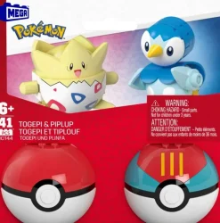 MEGA Pokémon 2er Pokéball Set - Plinfa und Togepi | Teddy Toys Kinderwelt