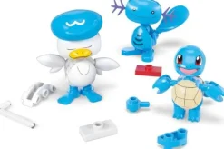 MEGA Pokémon Wasser-Typ Trainerteam Bauspielzeug-Set mit 2 Action | Teddy Toys Kinderwelt