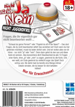 Megableu - Nicht Ja Nicht Nein, Nicht jugendfrei | Teddy Toys Kinderwelt