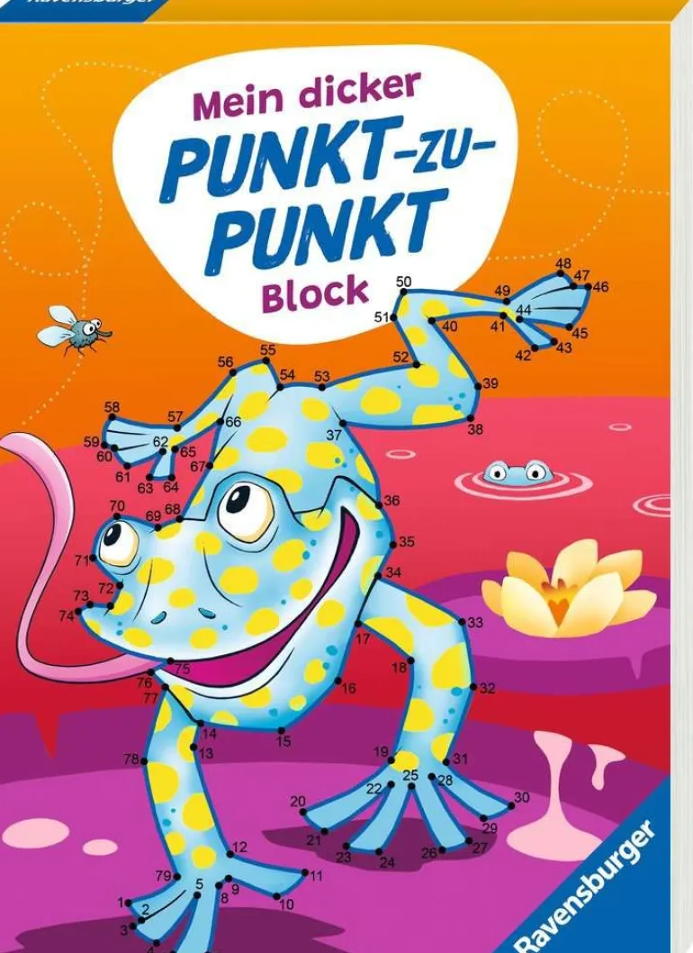 Mein dicker Punkt-zu-Punkt-Block, 48968 | Teddy Toys Kinderwelt