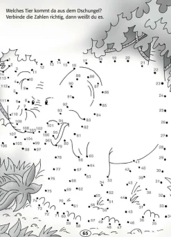 Mein dicker Punkt-zu-Punkt-Block, 48968 | Teddy Toys Kinderwelt