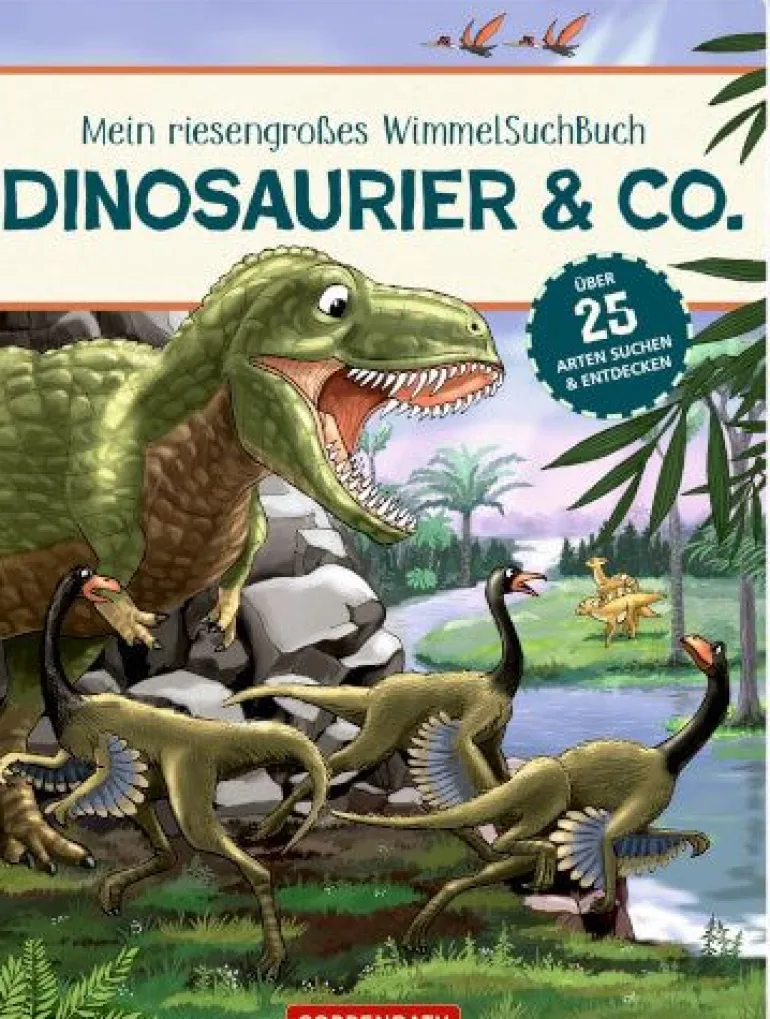 Mein riesengroßes WimmelSuchBuch: Dinosaurier & Co. | Teddy Toys Kinderwelt