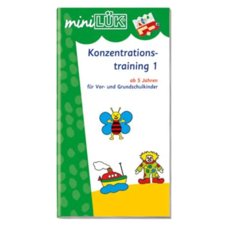 miniLÜK® - Konzentrationstraining 1 | Teddy Toys Kinderwelt