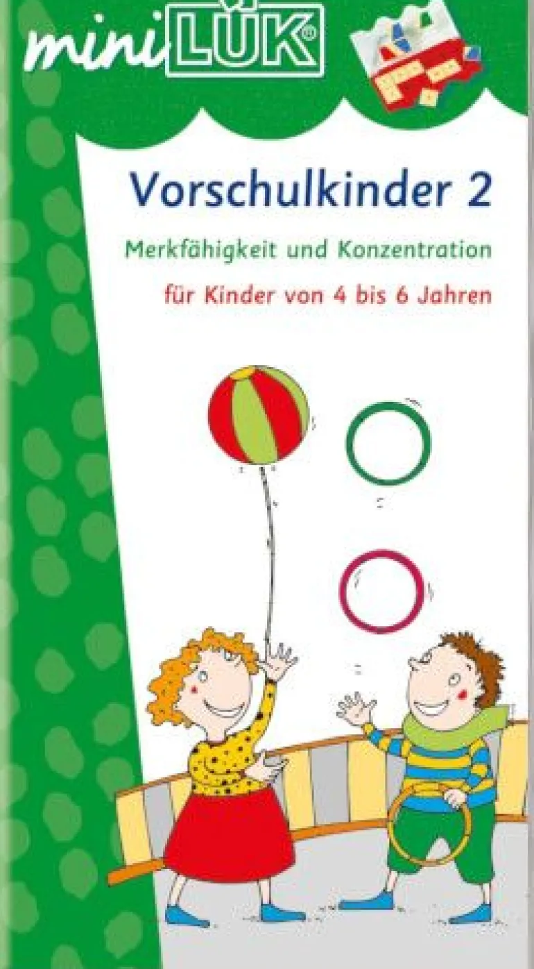 miniLÜK® - Vorschulkinder 2 | Teddy Toys Kinderwelt
