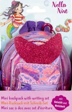 Mini-Rucksack mit Schreib-Set - Nella Nixe | Teddy Toys Kinderwelt