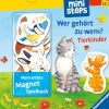 ministeps: Mein erstes Magnetbuch: Wer gehört zu wem? Tierkinder | Teddy Toys Kinderwelt