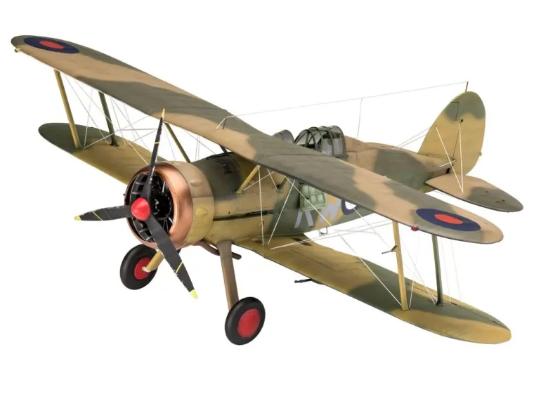 Modellbausatz Gloster Gladiator Mk. II 1:32 | Teddy Toys Kinderwelt