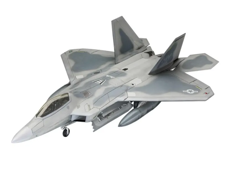 Modellbausatz Lockheed Martin F-22A Raptor 1:72 | Teddy Toys Kinderwelt
