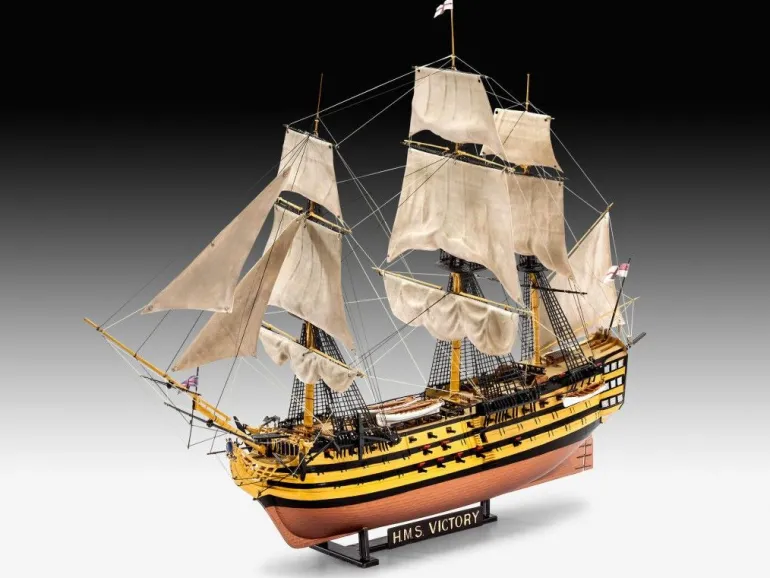Modellbausatz Model Set HMS Victory inkl. Basis-Zubehör 1:225 | Teddy Toys Kinderwelt